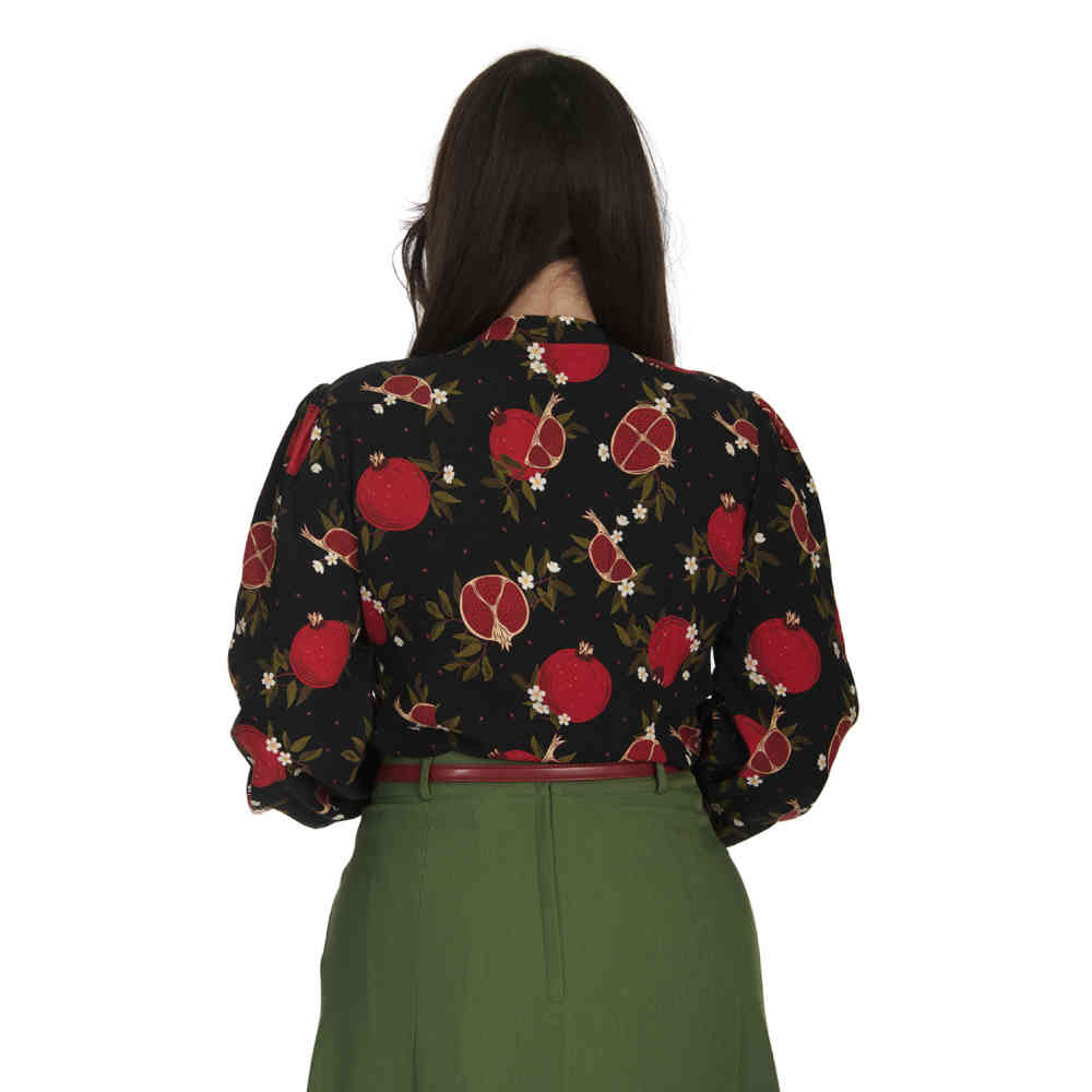 Banned - Pomegranate Blouse - Black